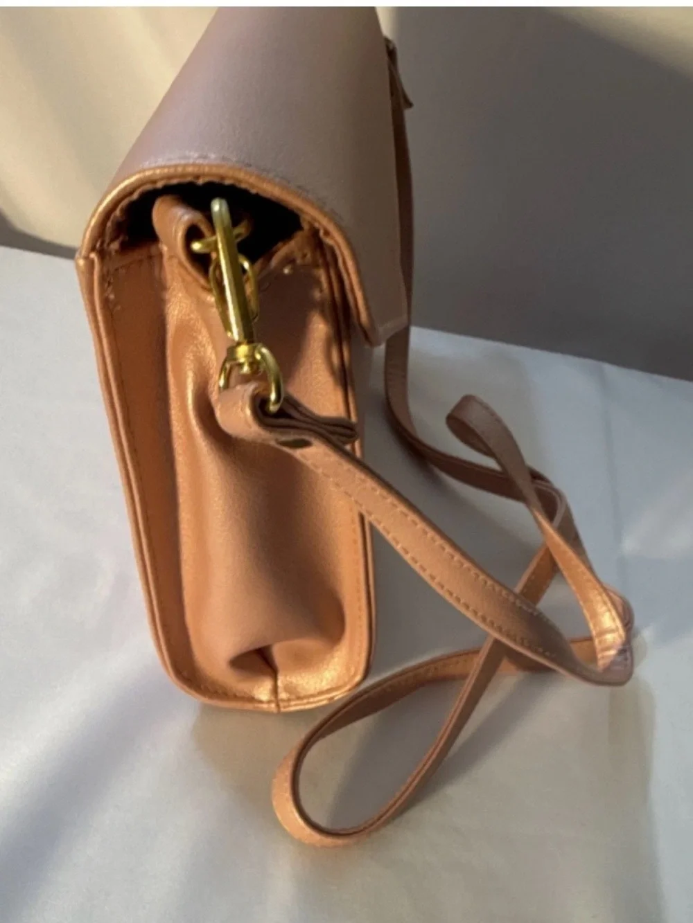 Structured Envelope Clutch in‎ pink